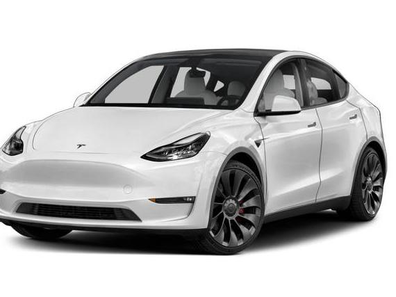 TESLA MODEL Y 2022 7SAYGDEE5NF458512 image